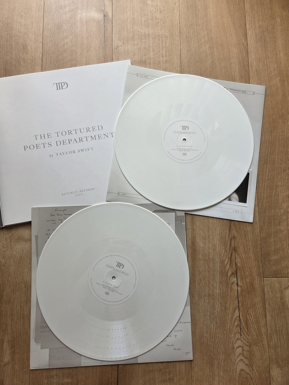 Taylor Swift The Tortured Poets Department: The Manuscript Vinyl - Picture 2 of 2